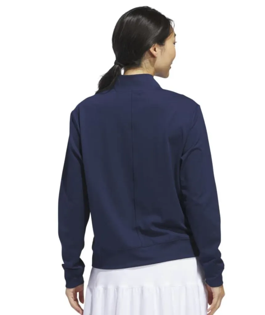 Adidas Womens Jacket | Ultimate Quarter-Zip | Dualin-White..webp