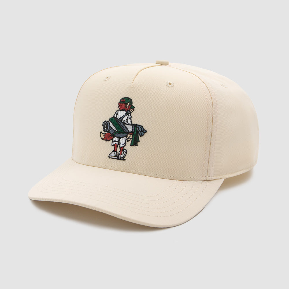 [SG-H-U-PC01-FOX] Slater Golf | Looper Fox Performance Cap | Cannoli Cream