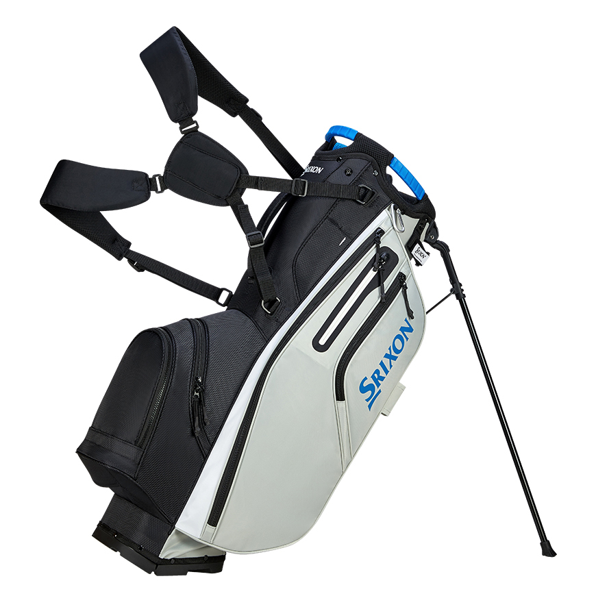 Srixon Golf Bag | Premium Stand | Black-White-Grey-Blue