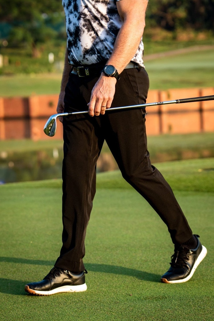 [SKUIQ273] Custom Apparel Mens Golf Longs | Black (30)