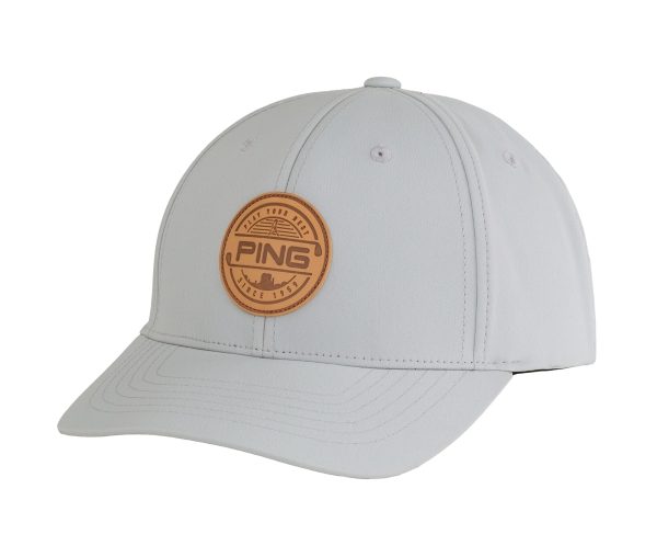 [37957 - 103] Ping Mens Golf Cap | Sedona | Grey
