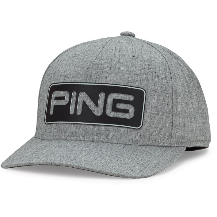 [35559-195] Ping Mens Golf Cap | Tour Classic | Heath Grey