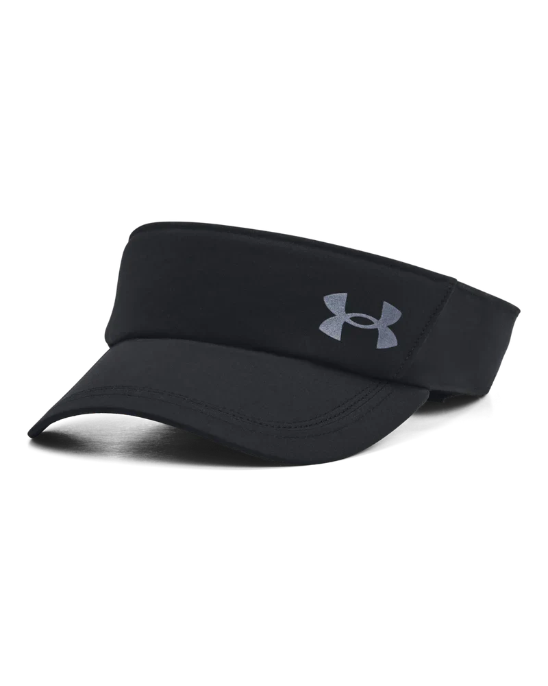 [1383480-001] Under Armour Womens Launch Visor (Black)