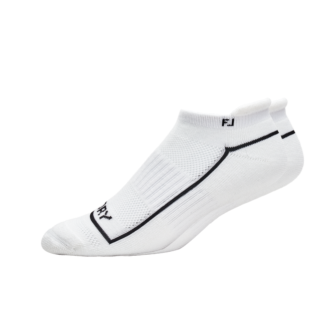 [18172] Footjoy Womens Golf Socks | ProDry 95 (White/Black)