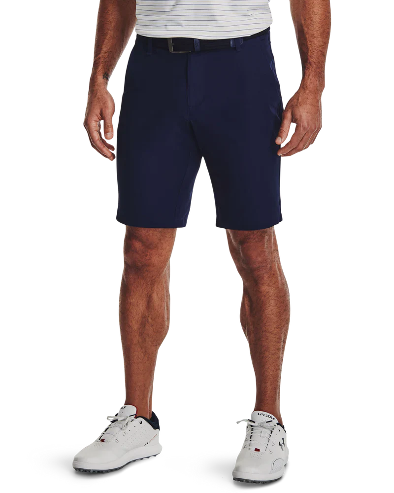 [137008641030] Under Armour Mens Golf Shorts | Taper (Navy, 30)