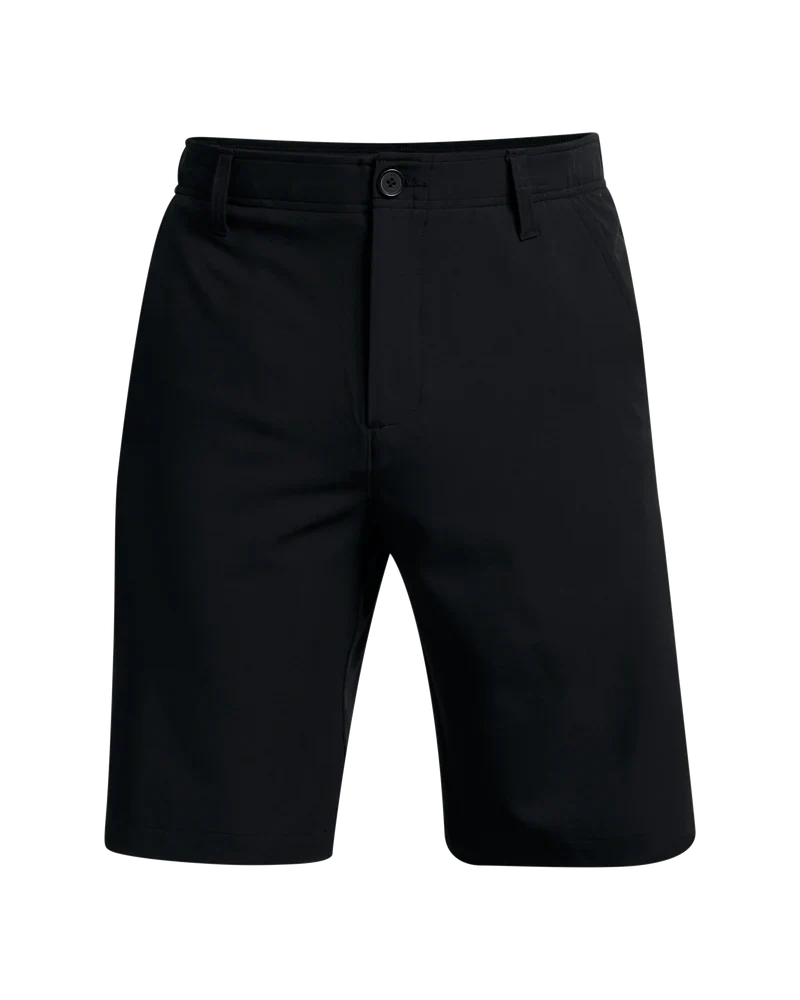 [137008600130] Under Armour Mens Golf Shorts | Taper (Black, 30)