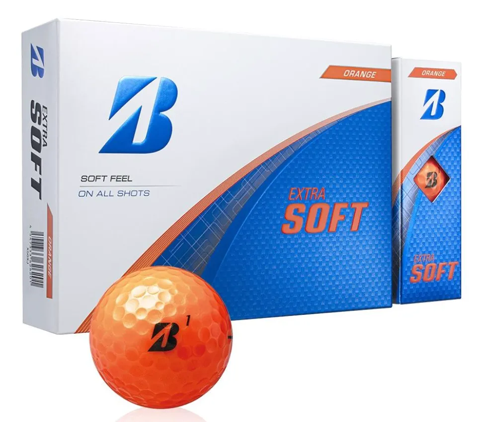 [BG050] Bridgestone Golf Balls | Extra Soft Sleeve | Orange