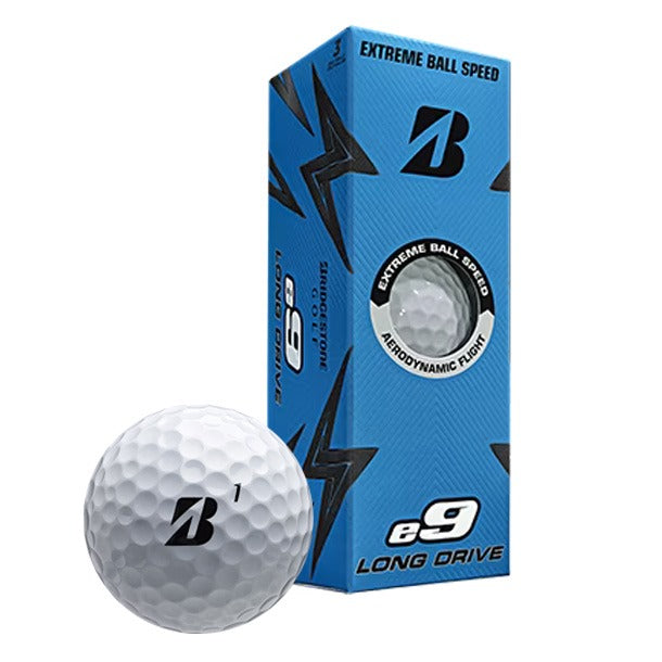 [BG001] Bridgestone Golf Balls | E9 Sleeve | White