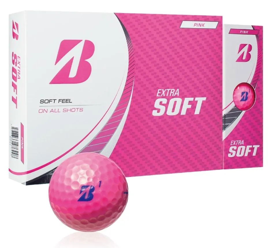 [BG009] Bridgestone Golf Balls | Extra Soft Sleeve | Pink