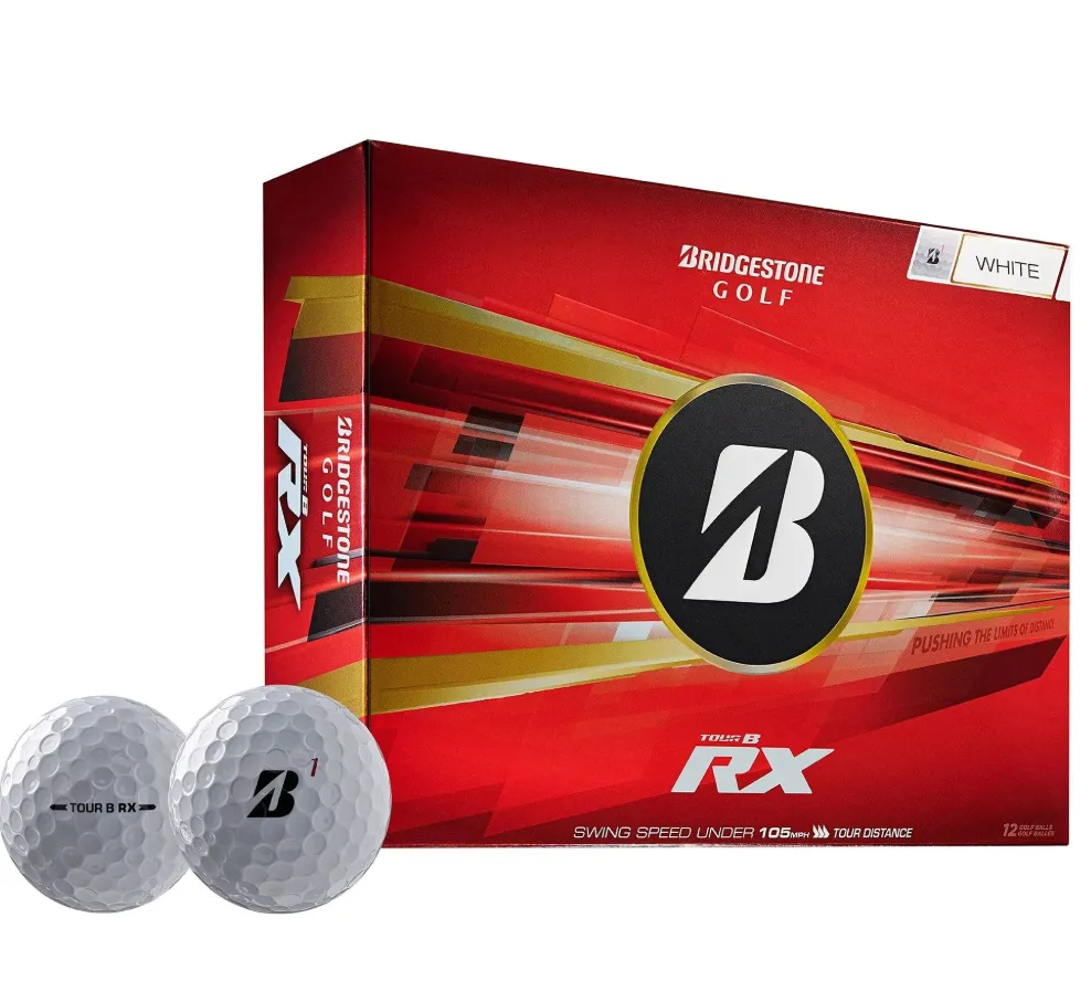 [BG012] Bridgestone Golf Balls | Tour B RX 2024 Sleeve | White