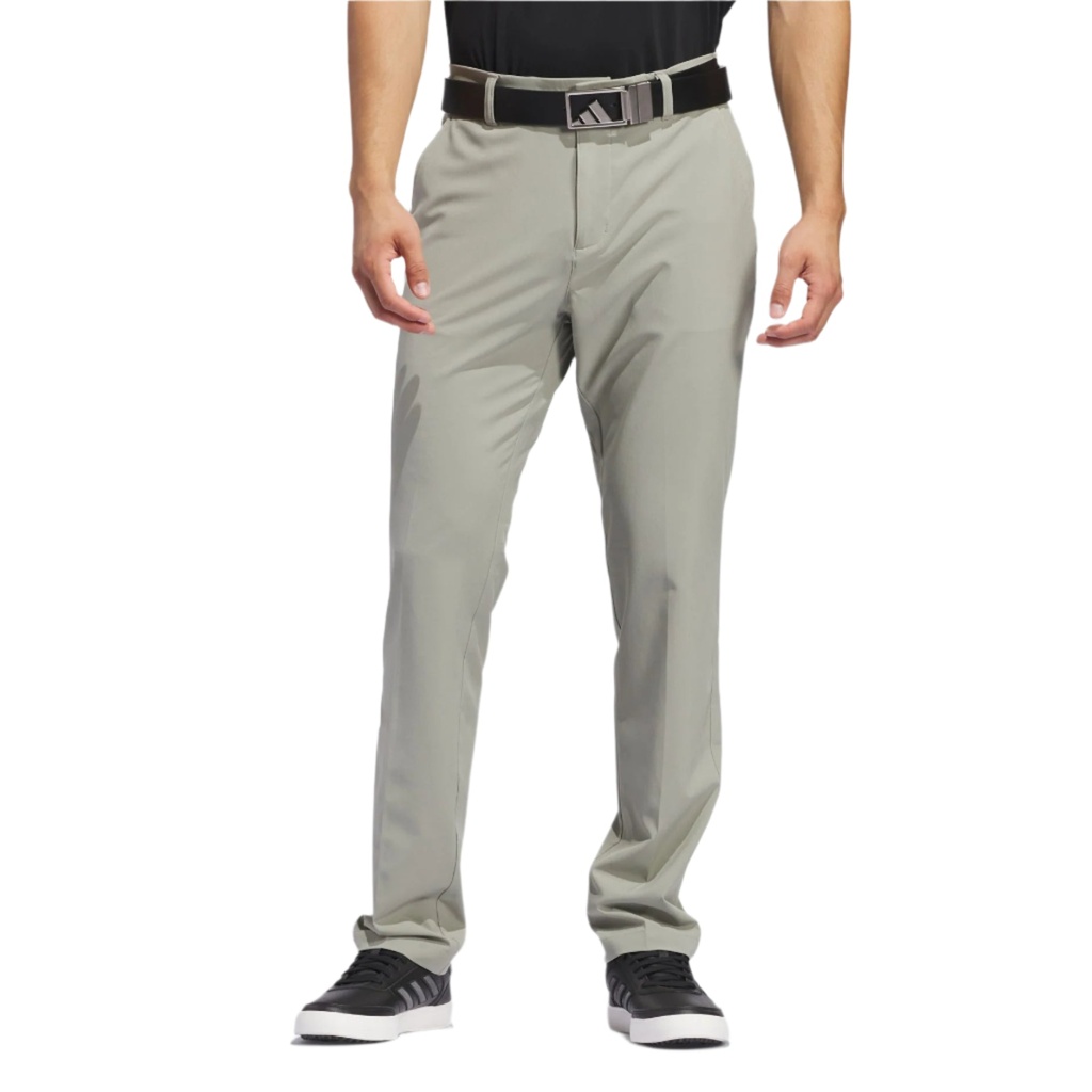 [IU2833-2] Adidas Mens Golf Trousers | Ultimate 365 Tapered 25 | Silver Pebble (34/32)