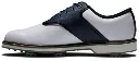 Footjoy Mens Golf Shoes | Originals | White-White-Navy