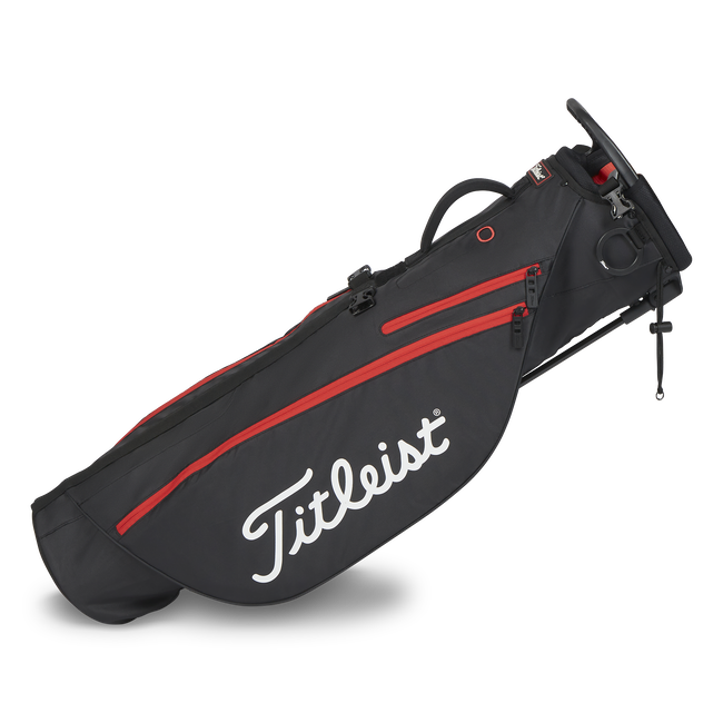 [TB23CY101] Titleist Golf Bag | Premium Carry | Black-Red