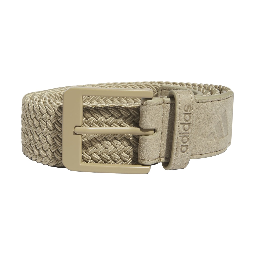 [HS5559-2] Adidas Mens Golf Belt | Braided Stretch | Hemp (L/XL)