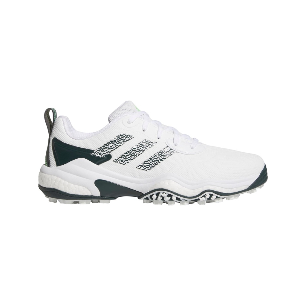 Adidas Mens Golf Shoe | Codechaos 25 Spikeless | White - Ivy - Lime