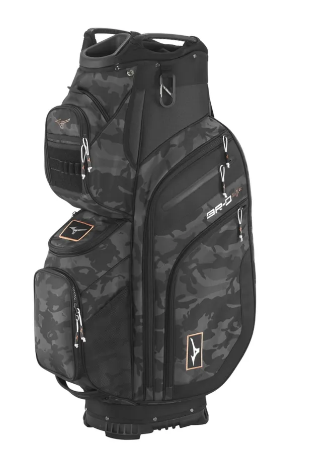 Mizuno Golf Cart Bag | BR-D4 24 | Black Camo-Copper