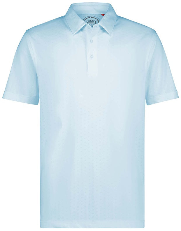 [SP239-C0496-S] Mens Aztec Melange Dry Tech Performance Golfer Polo Shirt 1b (S)