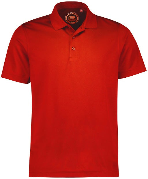 [SP003-C0058-S] Mens Basic Performance Golfer Polo Shirt 2a (S)