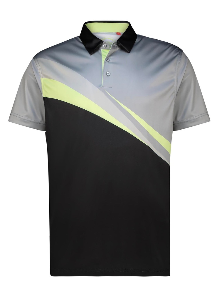 [SP224-C0469-S] Mens Flow Dry Tech Performance Golfer Polo Shirt (S)