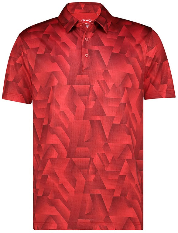 [SP240-C0498-S] Mens Dimention Dry Tech Performance Golfer Polo Shirt a0 (S)