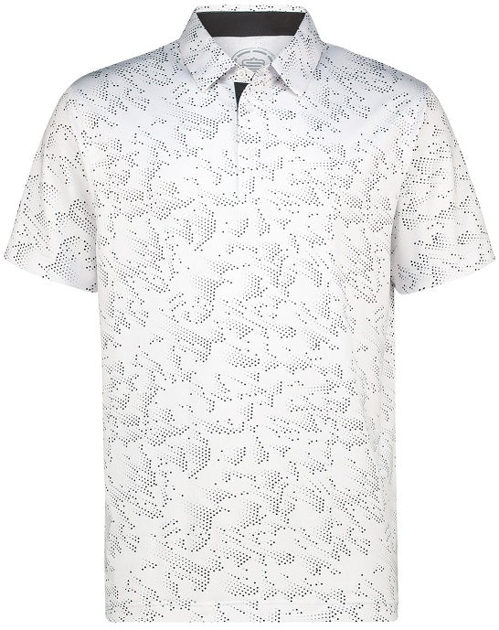 [SP249-C0227-S] Mens Drip Dry Tech Performance Golfer Polo Shirt 3d (S)