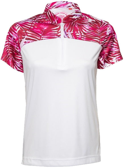 [PL162-C0475-S] Swagg Womens Island Golfer Polo Shirt (S)