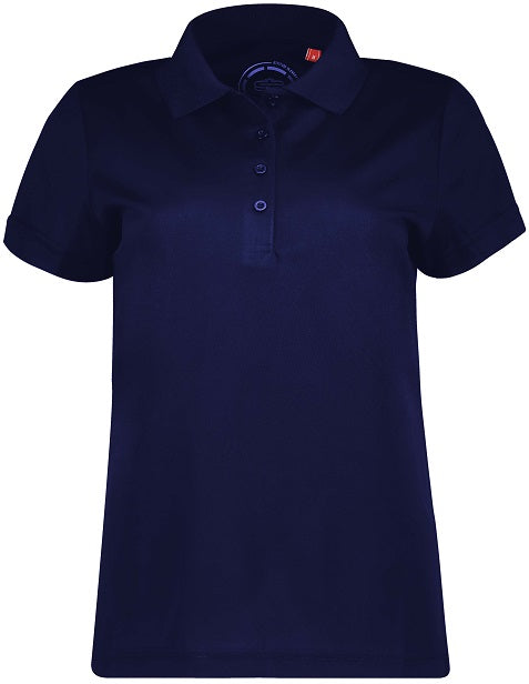[PL004-C0048-S] Womens Basic Performance Golfer Polo Shirt ba (S)