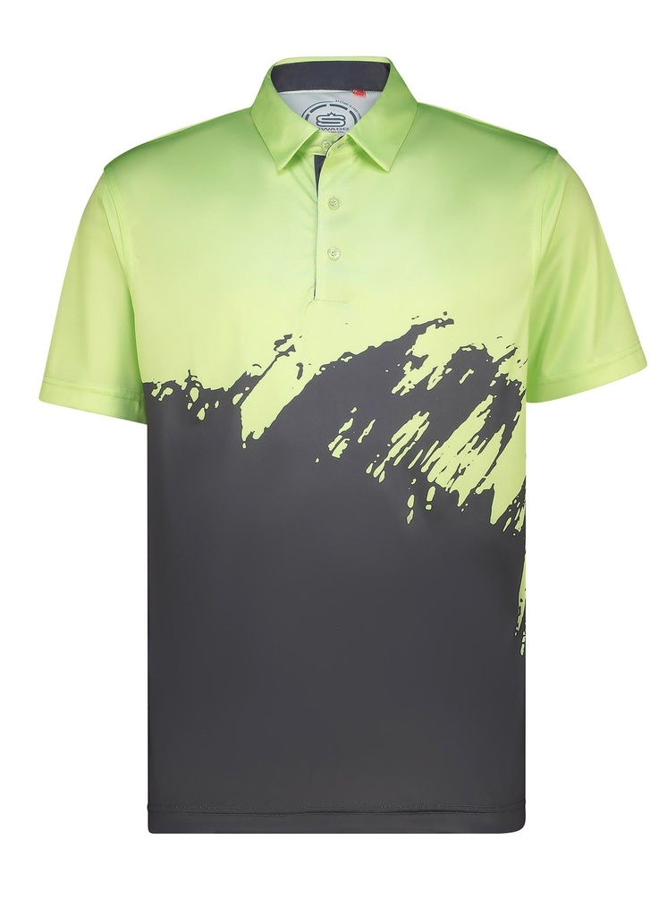 [SP220-C0448-S] Mens Edge Dry Tech Performance Golfer Polo Shirt (S)