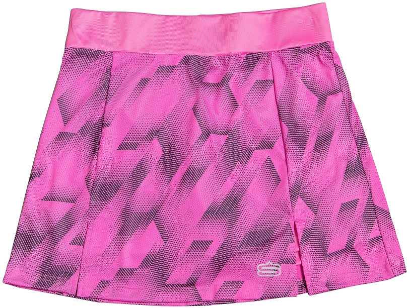 [PT922SK-C0421-30] Swagg Womens Geo Printed Stretch Skorts - Short Skirt 78 (30)