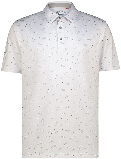 [SP257-C0542-S] Mens Summer Vibes Dry Tech Performance Golfer Polo Shirt 41 (S)