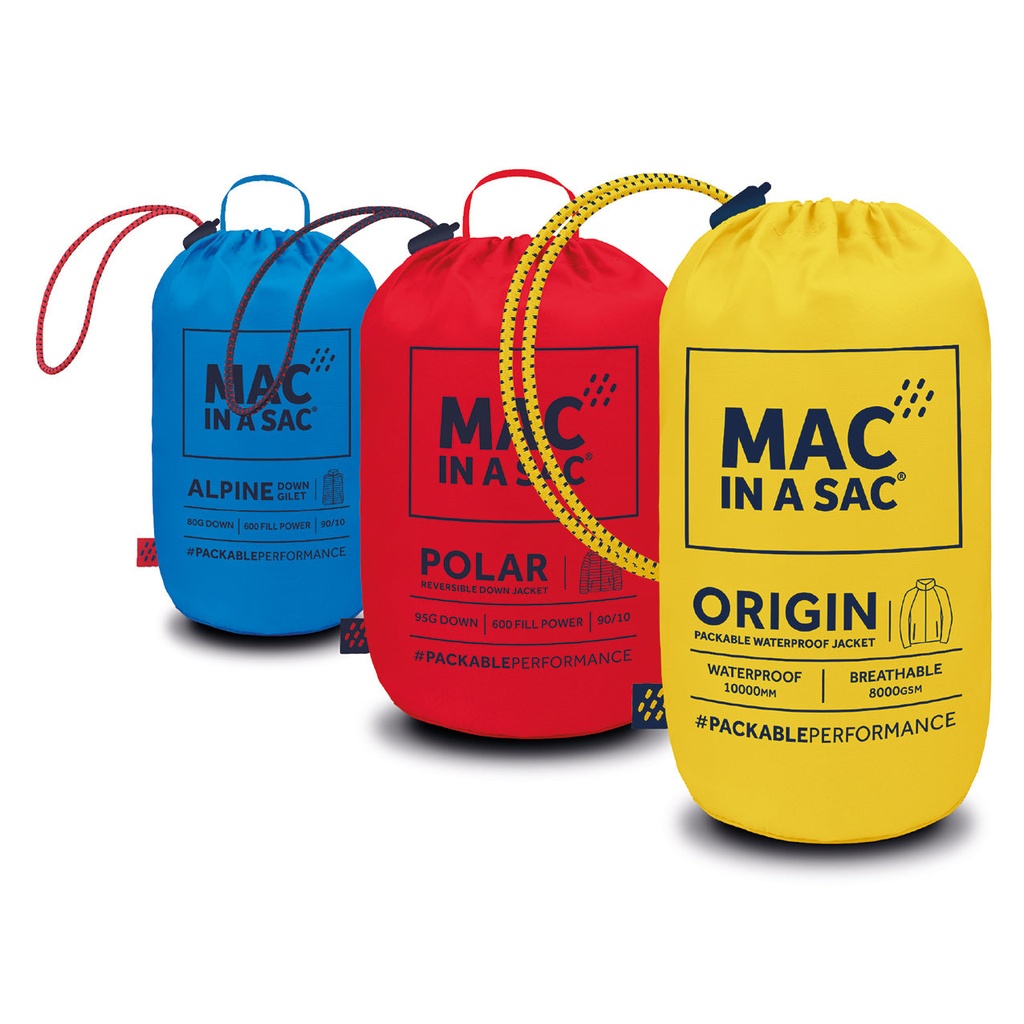 [MIASJ01] Mac In a Sac | Waterproof Jacket (Black, S)