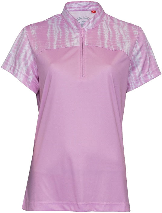 [PL154-C0474-S] Swagg Womens Shibori Golfer Polo Shirt (S)
