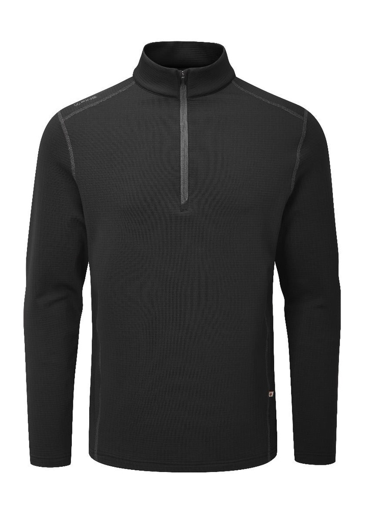 [22EDW-B-L] Ping Mens Golf Outerwear | Edwin Midlayer | Black