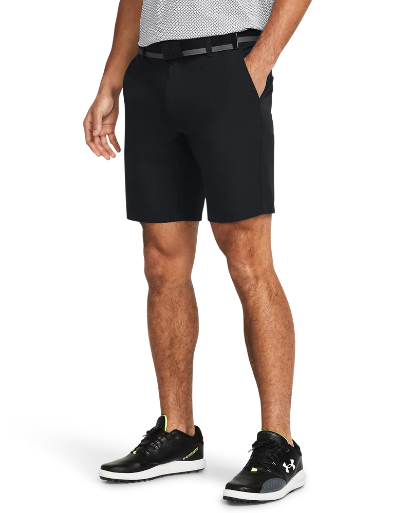 [1384467-001-32] Under Armour Mens Golf Shorts | Drive Taper | Black (32)