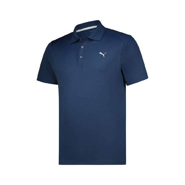 Puma Mens Golf Shirt | MSS Pounce  | Polo 2.0 | Dark Denim