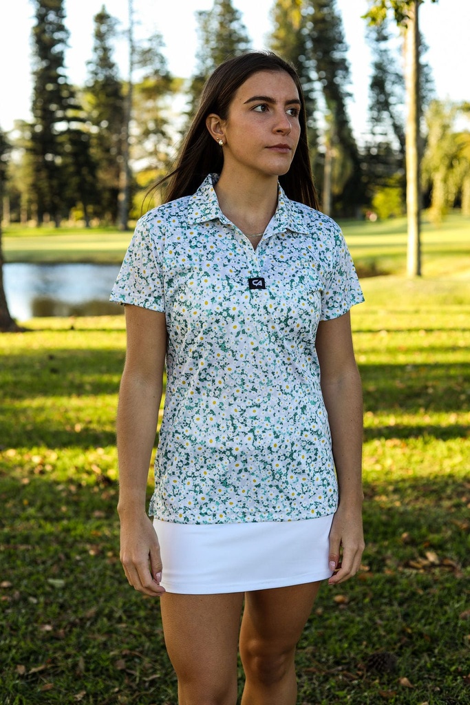 Custom Apparel Womens Golf Shirts | V Neck | Daily Greens