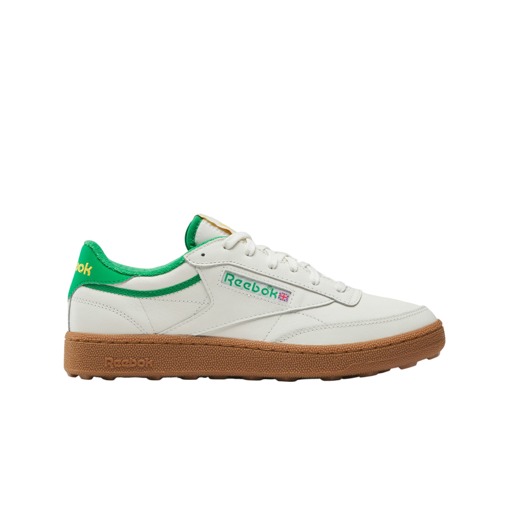 [100236001-10] Reebok Golf Shoes | Club C | Chalk-Classic Green (10)
