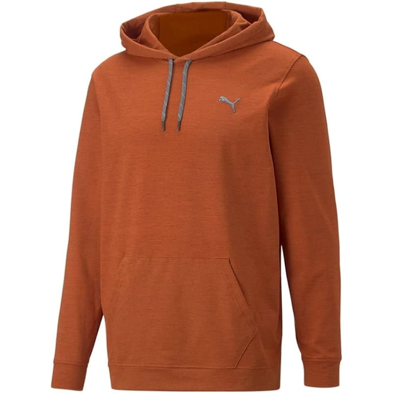 [53452704-XS] MENS PUMA CLOUDSPUN PROGRESS HOODIE - CHESTNUT (XS)