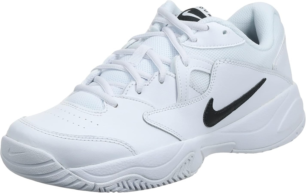 [17402362] MENS NIKE COURT LITE 2 TENNIS SHOES - WHITE-BLACK (UK7)