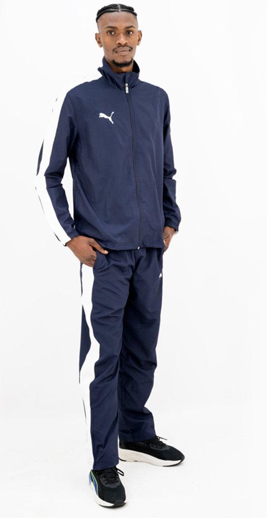 [70366304L] MENS PUMA FOREVER FASTER  T7 JACKET - NAVY (L)