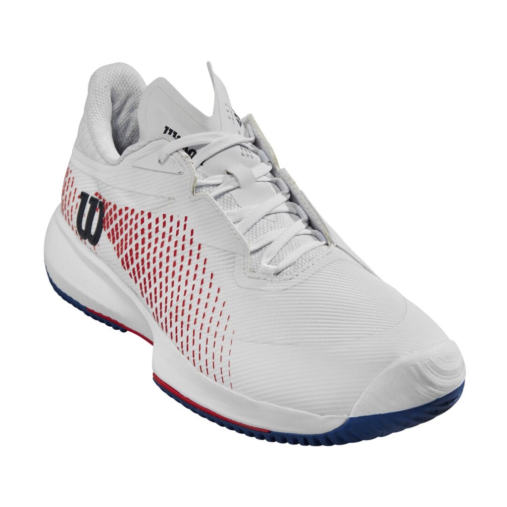 [WRS332260E065] Wilson Mens Footwear | Kaos Swift 1.5 Wht - Deja Vu Blue (UK6.5)