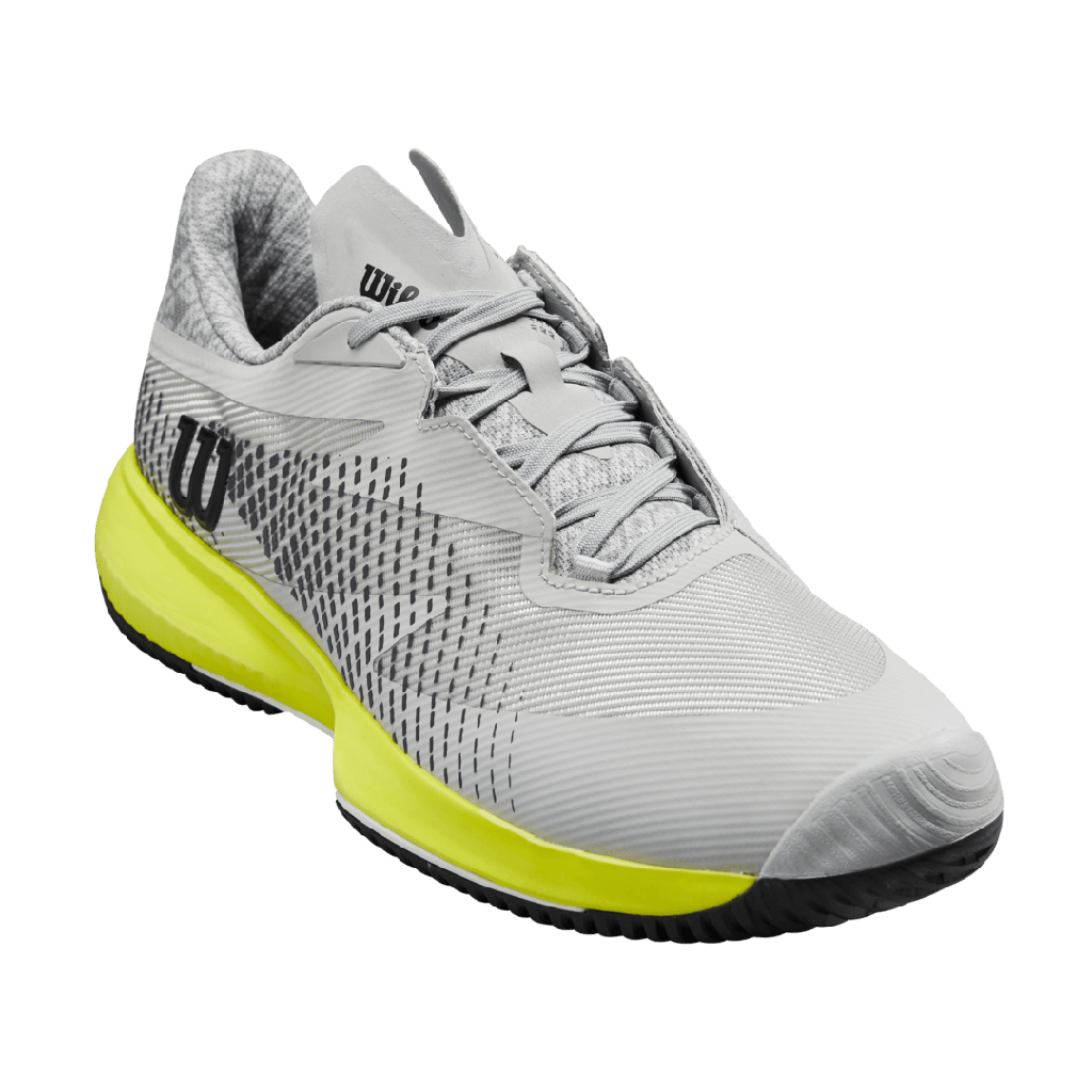 [WRS332800E070] Wilson Mens Footwear | Kaos Swift 1.5 Pearl Blue - Black - Safety Yellow (UK7)