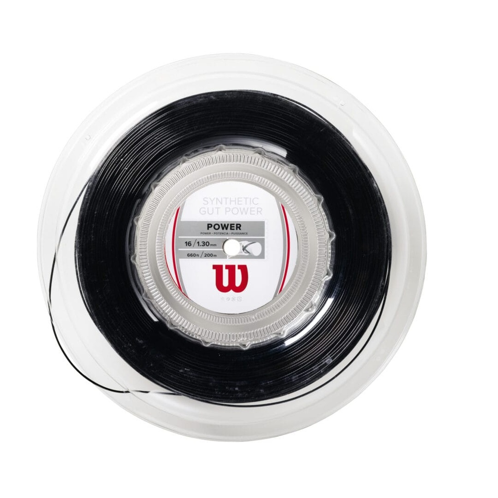 [SC002] Wilson Strings | Wilson Synthetic Gut Power 16 Black Coil SC002