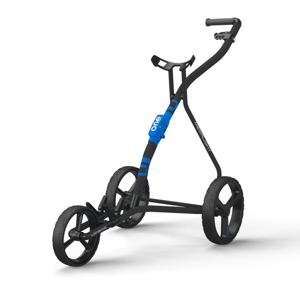 [360LWishboneCharcoalBlue] Wishbone One Push Cart (Charcoal Blue)