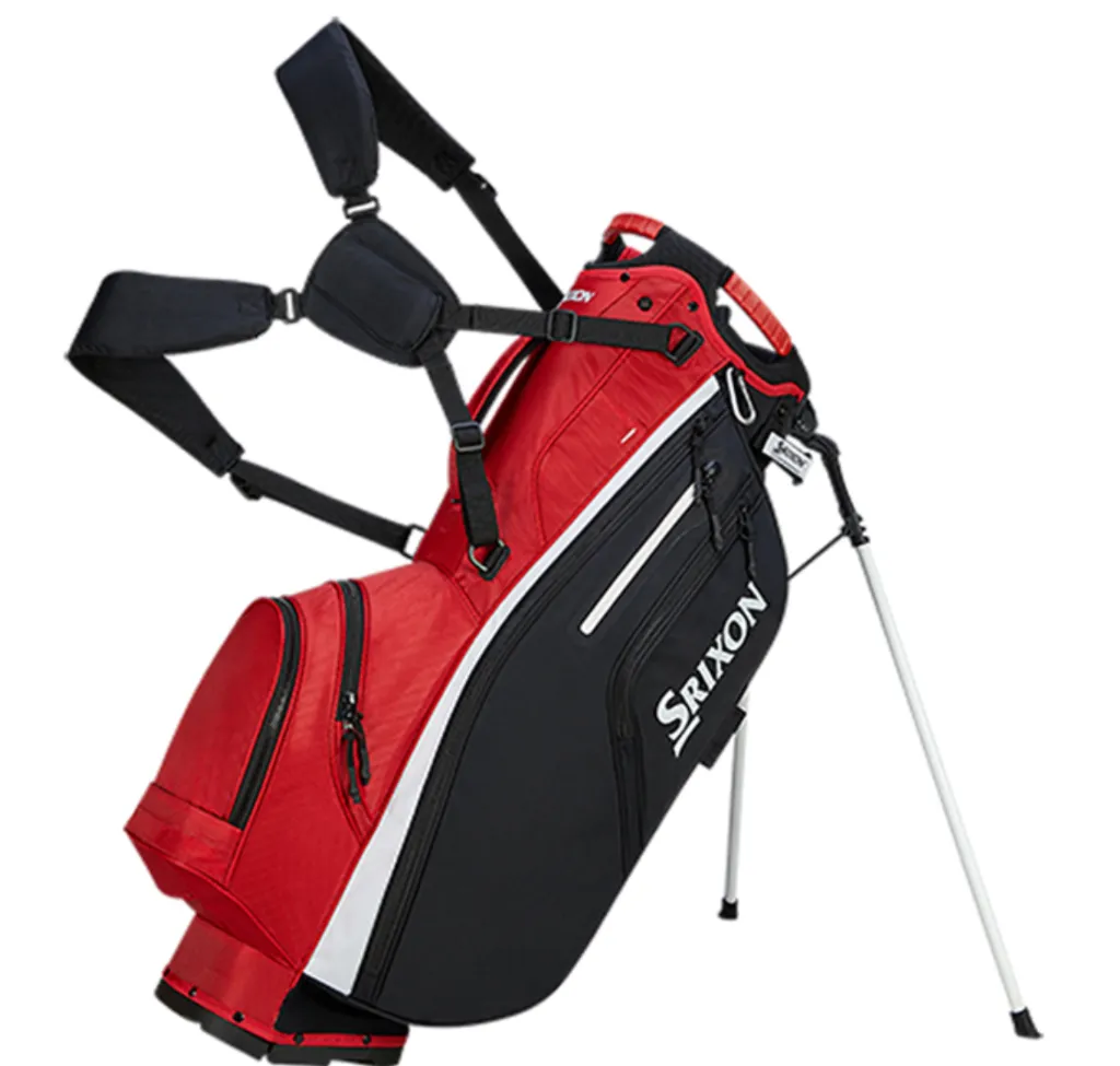 [GGC-210571/12122499] Srixon Golf Bag | Premium Stand | Red-White-Black