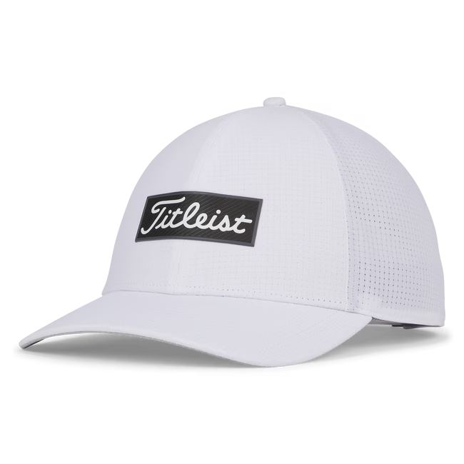 [TH23AON2-10] Titleist Golf Cap | Ocean Side (White/Black)