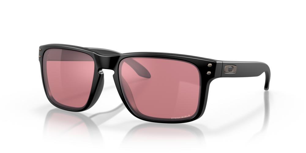 [9102D655] Oakley Sunglasses | Holbrook (Matte Black, Prizm Black Polarized)