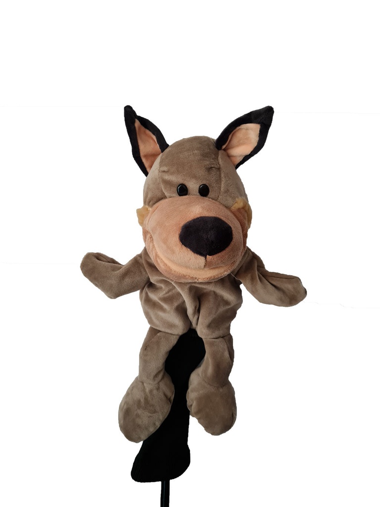 [LINX-00001] Animal Head Covers | Fairway (Wolf)