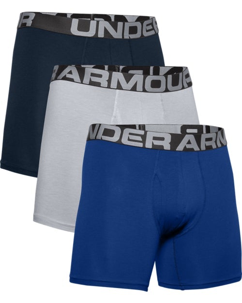[1383891-001S] Under Armour Mens Boxers | Charged Jocks 3Pack (Black, S)