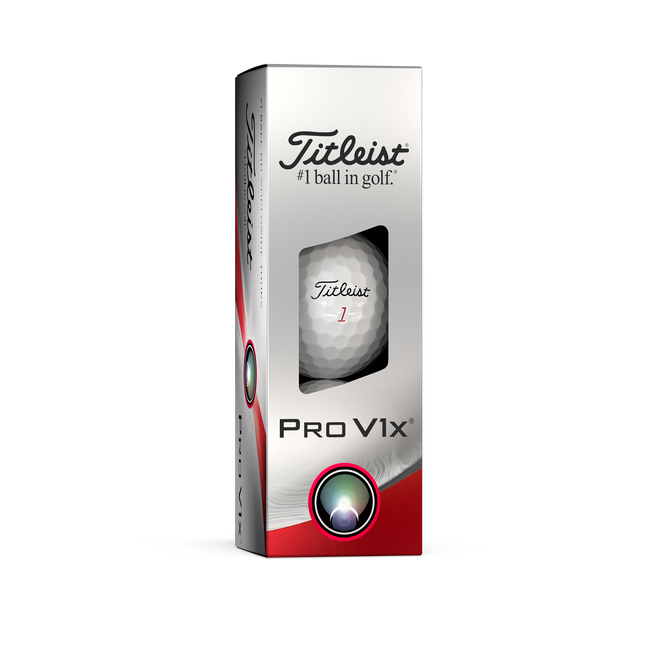 [T2048S-1] Titleist Golf Balls | Pro V1X (2023) (White)